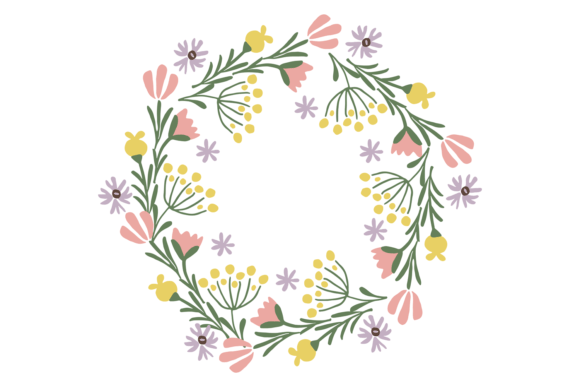 Designing with Floral Elegance: The Circle Motif