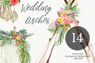 Watercolor Arches: The Versatile Clipart for Every Occasion